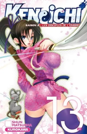 Couverture du manga Ken-Ichi, saison 2 – les disciples de l’ombre Tome 13