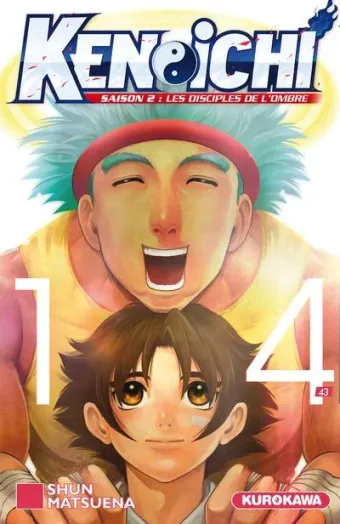 Couverture du manga Ken-Ichi, saison 2 – les disciples de l’ombre Tome 14