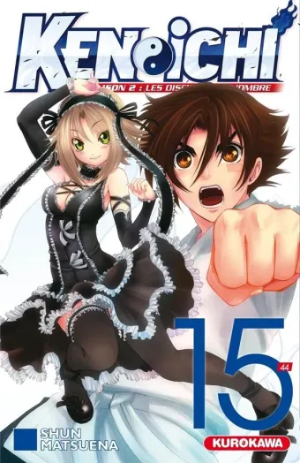 Couverture du manga Ken-Ichi, saison 2 – les disciples de l’ombre Tome 15