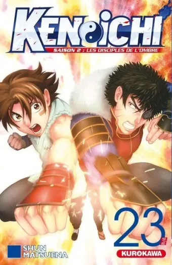 Couverture du manga Ken-Ichi, saison 2 – les disciples de l’ombre Tome 23