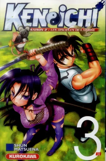 Couverture du manga Ken-Ichi, saison 2 – les disciples de l’ombre Tome 3