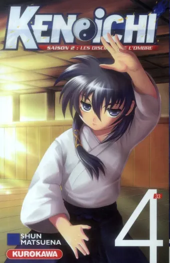 Couverture du manga Ken-Ichi, saison 2 – les disciples de l’ombre Tome 4