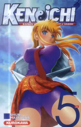 Couverture du manga Ken-Ichi, saison 2 – les disciples de l’ombre Tome 5