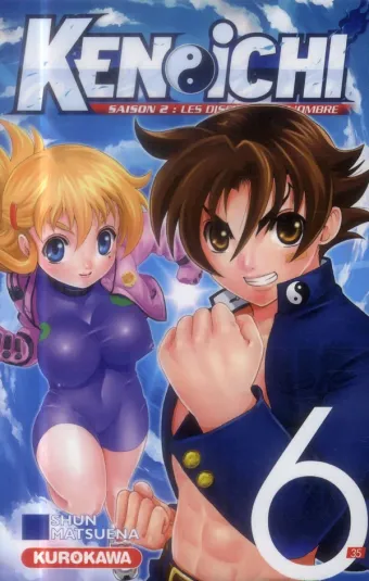 Couverture du manga Ken-Ichi, saison 2 – les disciples de l’ombre Tome 6