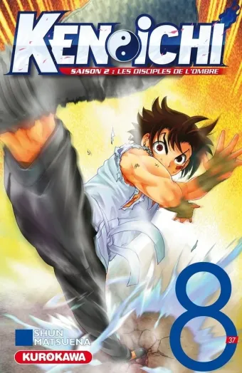 Couverture du manga Ken-Ichi, saison 2 – les disciples de l’ombre Tome 8