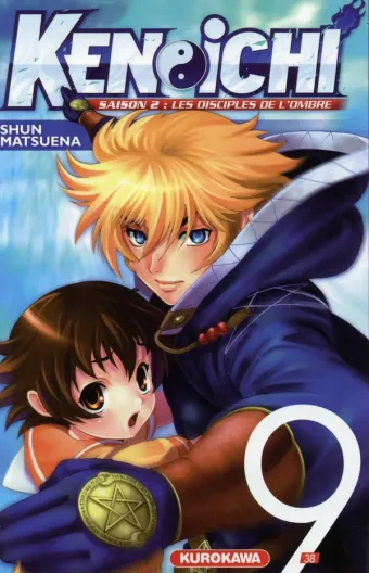 Couverture du manga Ken-Ichi, saison 2 – les disciples de l’ombre Tome 9