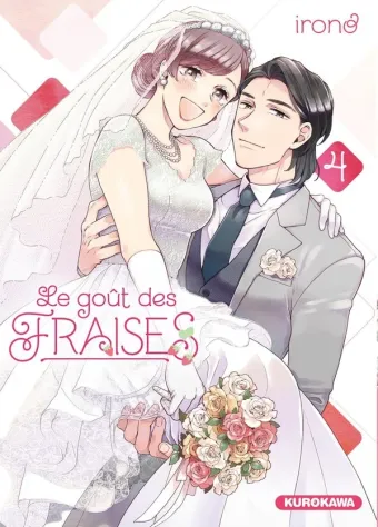 Couverture du manga Le goût des fraises Tome 4