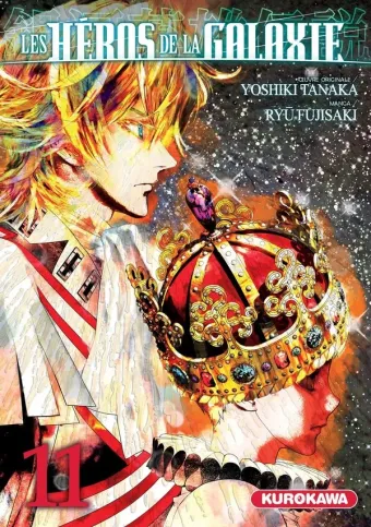 Couverture du manga Les héros de la galaxie Tome 11