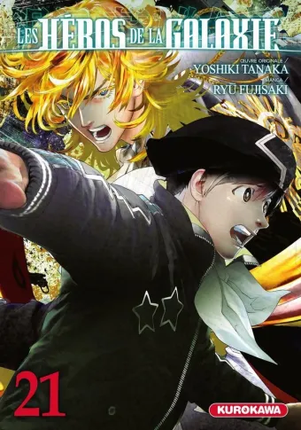 Couverture du manga Les héros de la galaxie Tome 21