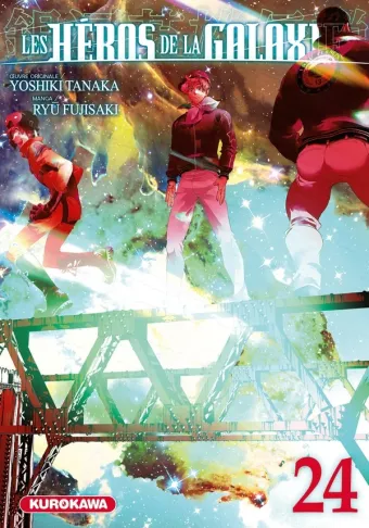 Couverture du manga Les héros de la galaxie Tome 24