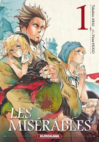 Couverture du manga Les misérables Tome 1