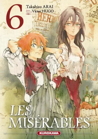 Couverture du manga Les misérables Tome 6