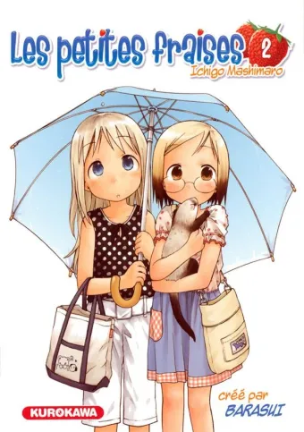 Couverture du manga Les petites fraises Tome 2