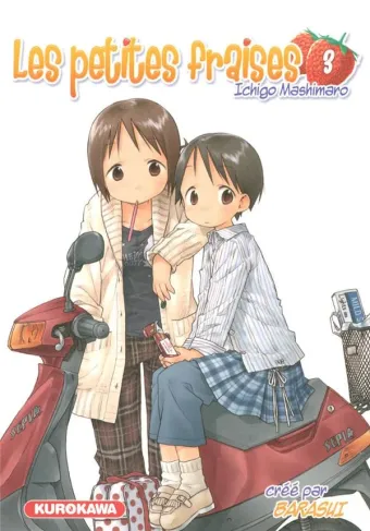 Couverture du manga Les petites fraises Tome 3