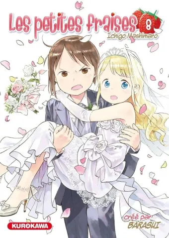 Couverture du manga Les petites fraises Tome 8