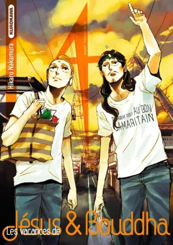 Couverture du manga Les vacances de Jésus & Bouddha – saint young men Tome 4