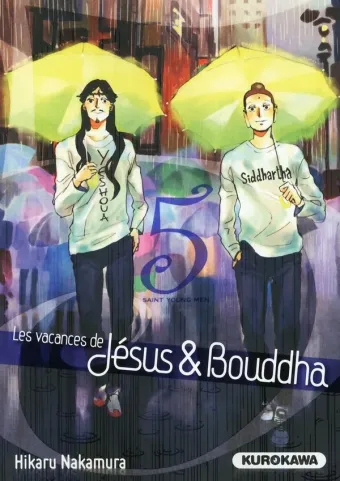 Couverture du manga Les vacances de Jésus & Bouddha – saint young men Tome 5