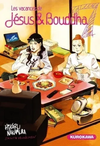 Couverture du manga Les vacances de Jésus & Bouddha – saint young men Tome 7