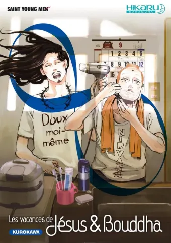 Couverture du manga Les vacances de Jésus & Bouddha – saint young men Tome 8