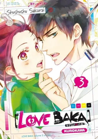 Couverture du manga Love baka Tome 3