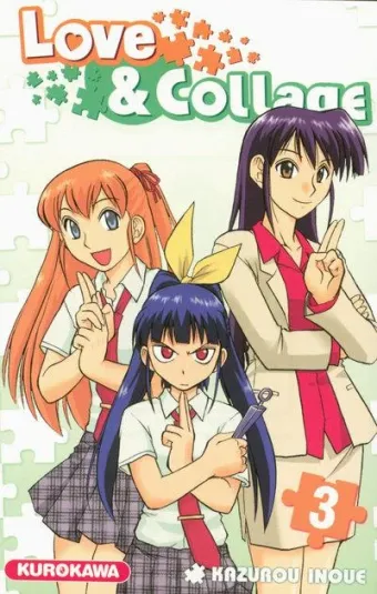 Couverture du manga Love & collage Tome 3