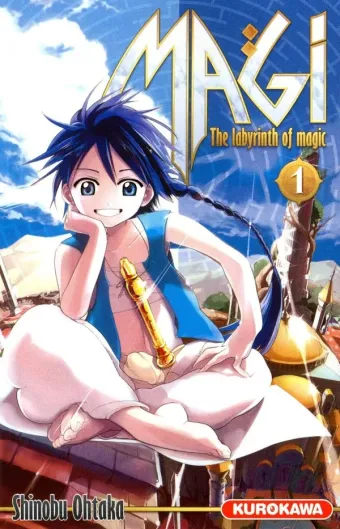 Couverture du manga Magi – the labyrinth of magic Tome 1