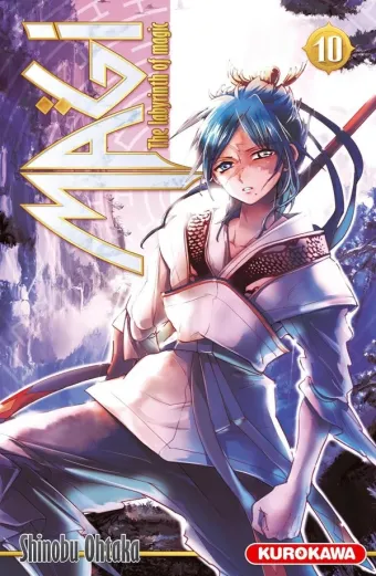 Couverture du manga Magi – the labyrinth of magic Tome 10