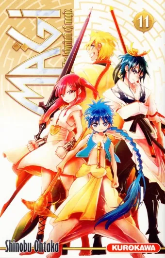 Couverture du manga Magi – the labyrinth of magic Tome 11