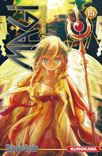 Couverture du manga Magi – the labyrinth of magic Tome 15