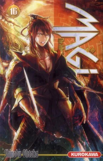 Couverture du manga Magi – the labyrinth of magic Tome 16