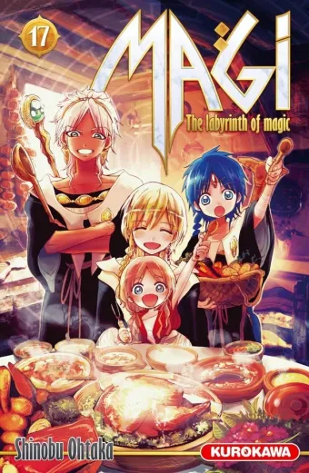 Couverture du manga Magi – the labyrinth of magic Tome 17