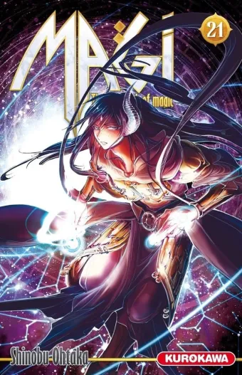 Couverture du manga Magi – the labyrinth of magic Tome 21
