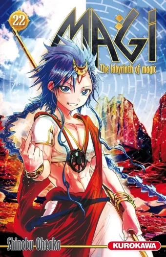 Couverture du manga Magi – the labyrinth of magic Tome 22