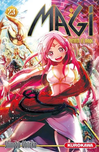 Couverture du manga Magi – the labyrinth of magic Tome 23