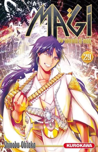 Couverture du manga Magi – the labyrinth of magic Tome 29