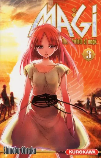 Couverture du manga Magi – the labyrinth of magic Tome 3
