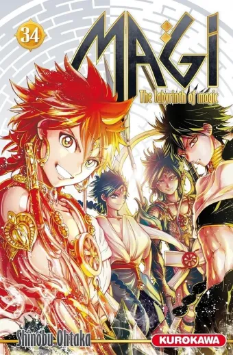 Couverture du manga Magi – the labyrinth of magic Tome 34