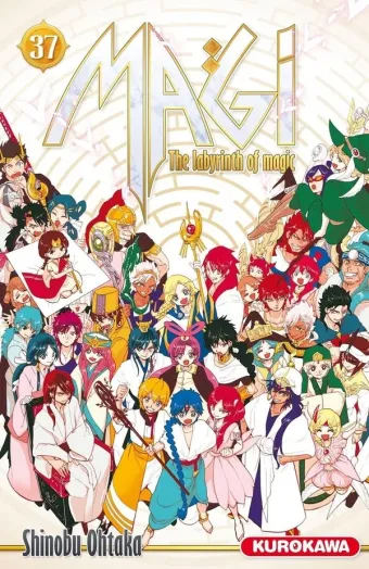 Couverture du manga Magi – the labyrinth of magic Tome 37