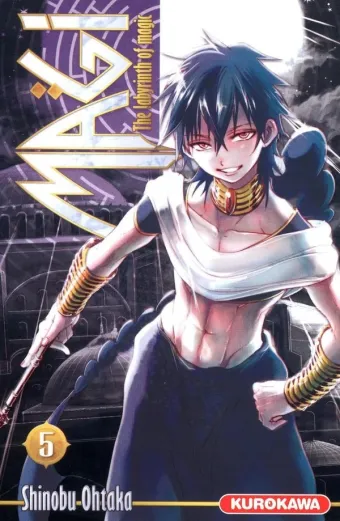 Couverture du manga Magi – the labyrinth of magic Tome 5