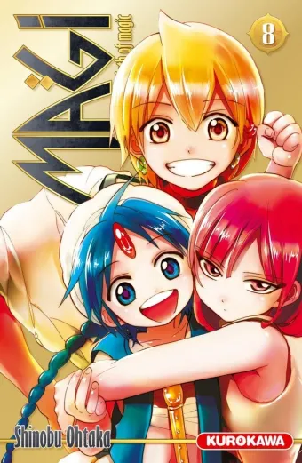 Couverture du manga Magi – the labyrinth of magic Tome 8
