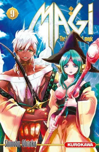 Couverture du manga Magi – the labyrinth of magic Tome 9
