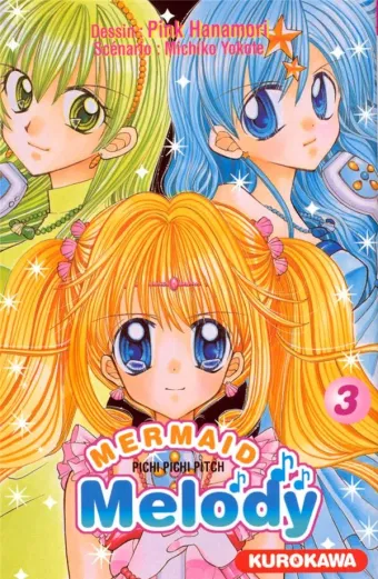 Couverture du manga Mermaid melody – pichi pichi pitch Tome 3