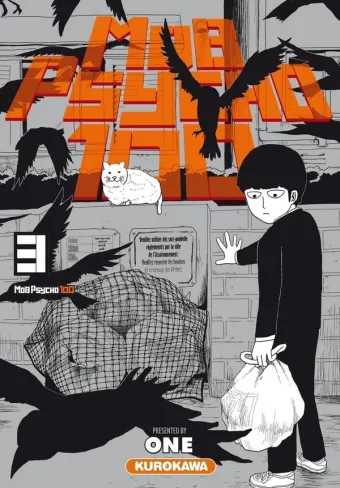 Couverture du manga Mob psycho 100 Tome 3
