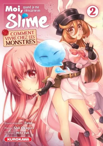 Couverture du manga Moi, quand je me réincarne en slime – comment vivre chez les monstres Tome 2