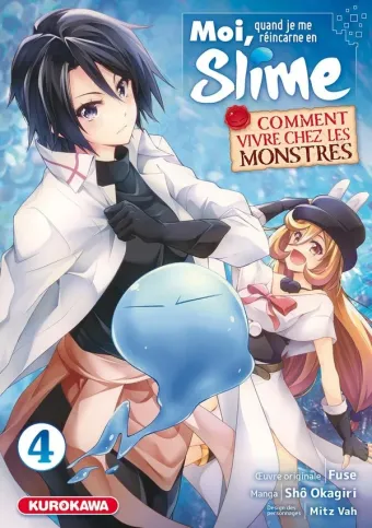 Couverture du manga Moi, quand je me réincarne en slime – comment vivre chez les monstres Tome 4