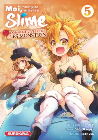 Couverture du manga Moi, quand je me réincarne en slime – comment vivre chez les monstres Tome 5