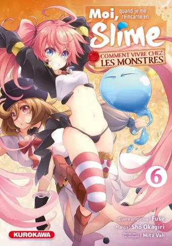Couverture du manga Moi, quand je me réincarne en slime – comment vivre chez les monstres Tome 6