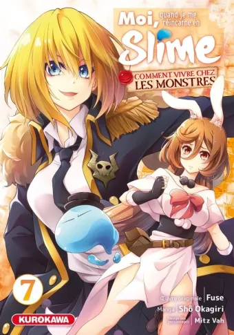 Couverture du manga Moi, quand je me réincarne en slime – comment vivre chez les monstres Tome 7