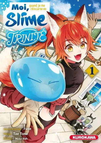 Couverture du manga Moi, quand je me réincarne en Slime – trinité Tome 1