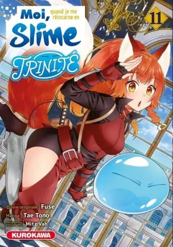 Couverture du manga Moi, quand je me réincarne en Slime – trinité Tome 11